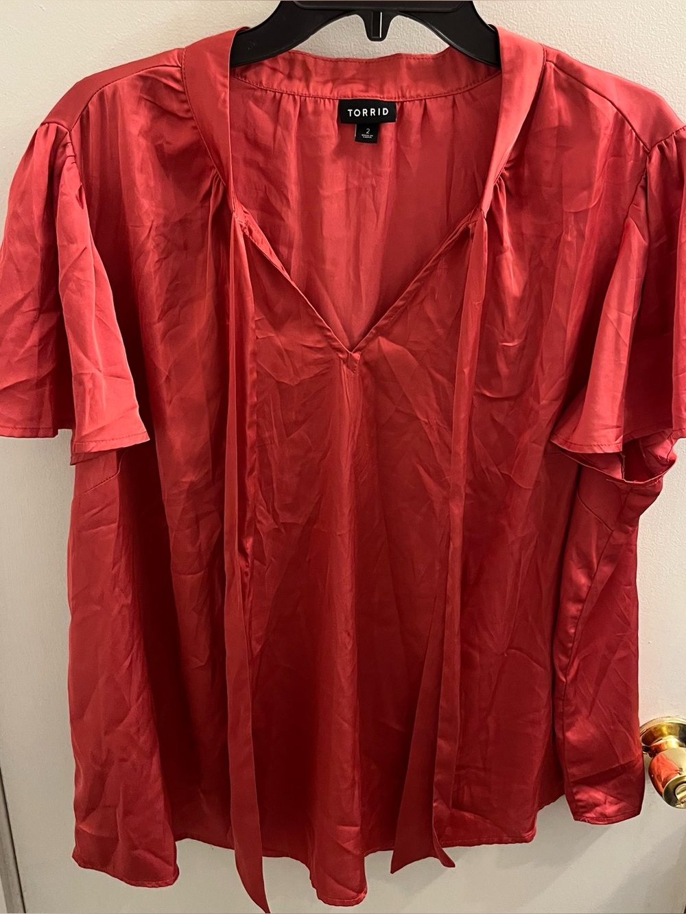 Torrid Silky Blouse Size 2X